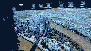 3D全息墙互动